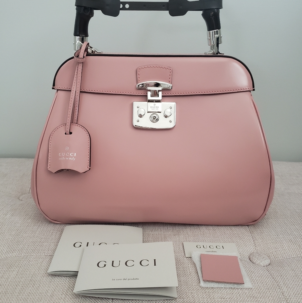 Gucci Lady Lock Bamboo Top Handle bag - Picture 2 of 16